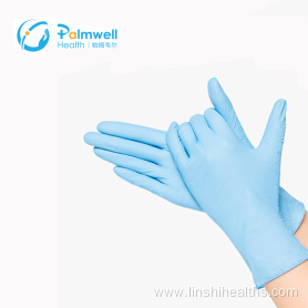 Ultra-thin operation disposable nitrile glove with CE